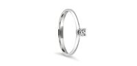 Anello Promesse Donna in Oro bianco Diamante TH19005